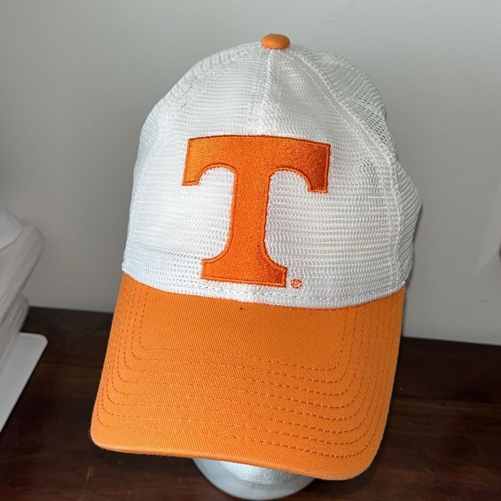 The Game White Orange BIG T Tennessee Volunteers golf baseball sloop cap Vols